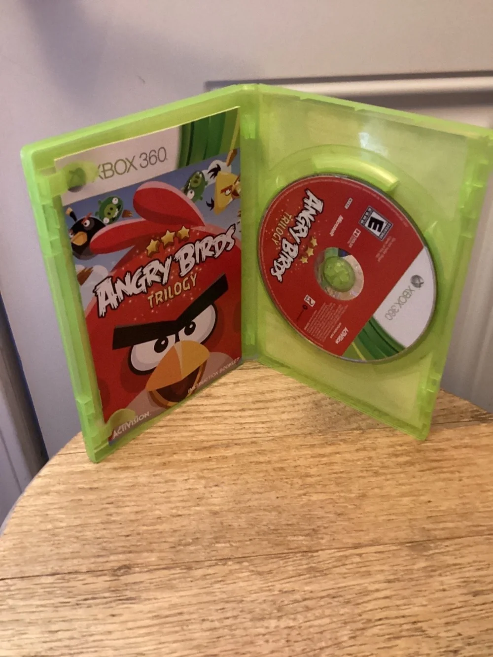 Angry Birds Trilogy Microsoft Xbox 360 works with Kinect Sensor also